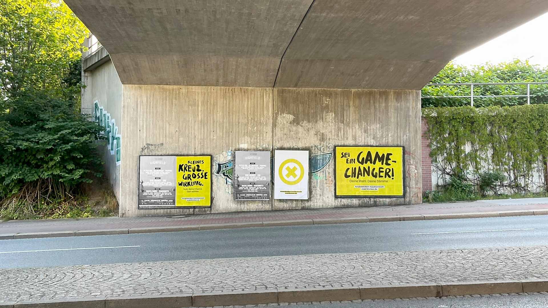 Kampagne für Wahlbeteiligung