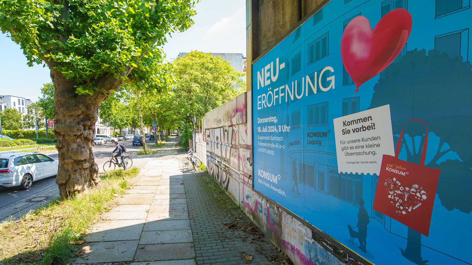 Neueröffnung KONSUM Leipzig