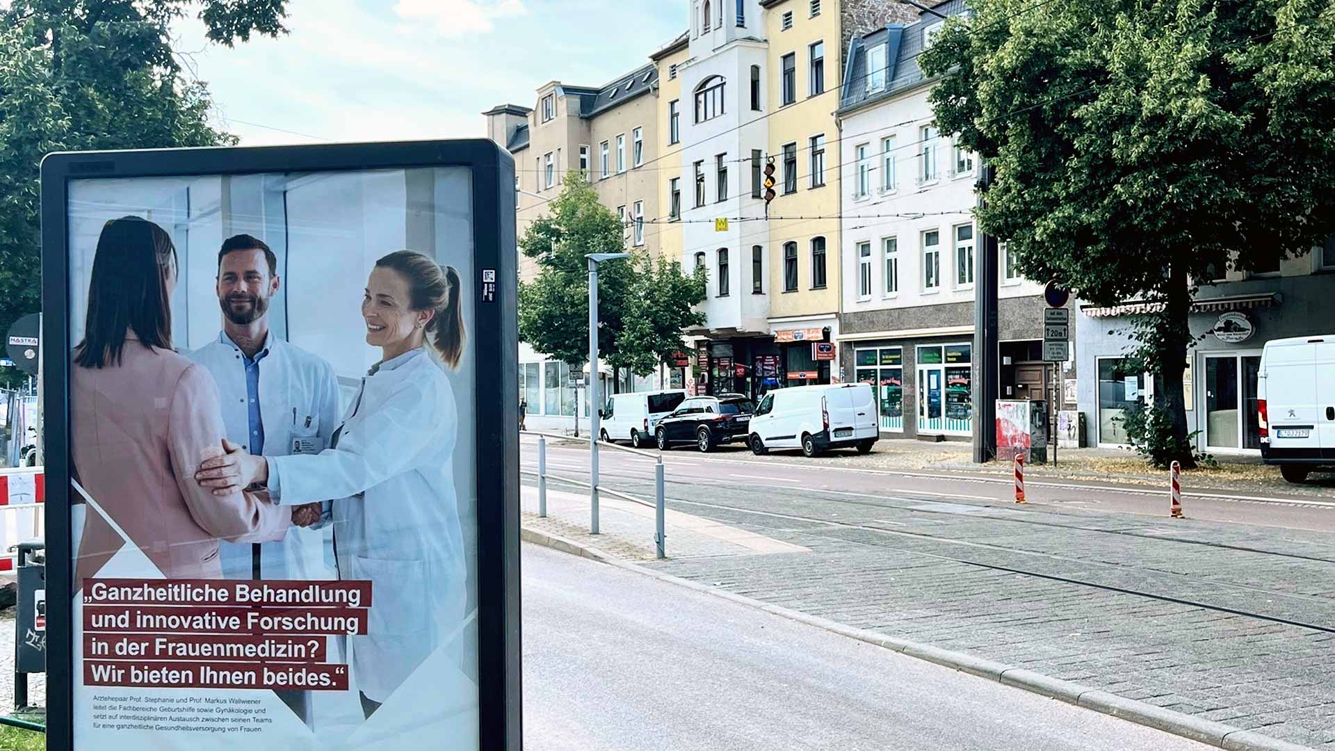 Plakatkampagne Uniklinik Halle